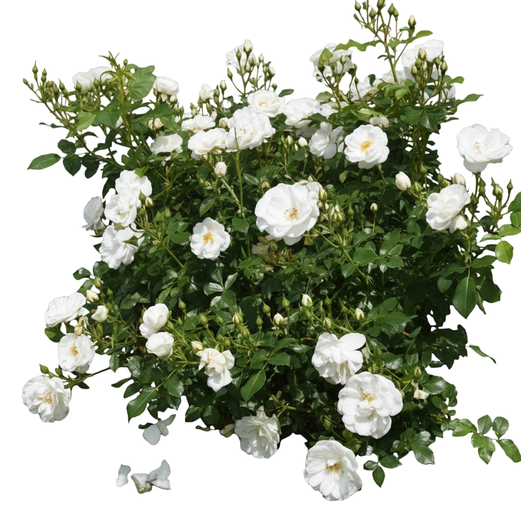 Ground White Roses Groundcover Rose (Rosa Flower Carpet® White) - Growing Guide ...